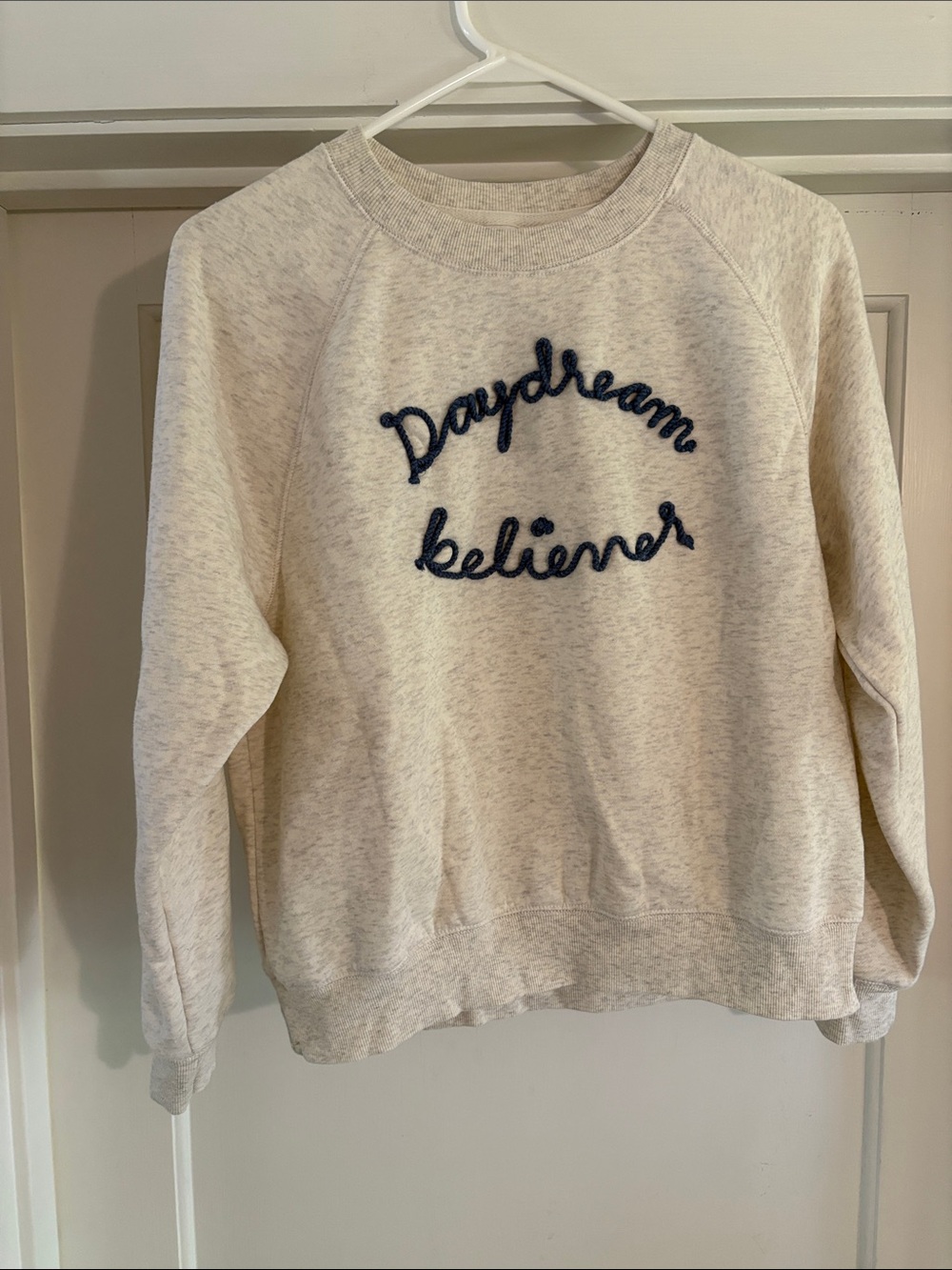 Old Navy Cream/Tan Crewneck Sweatshirt